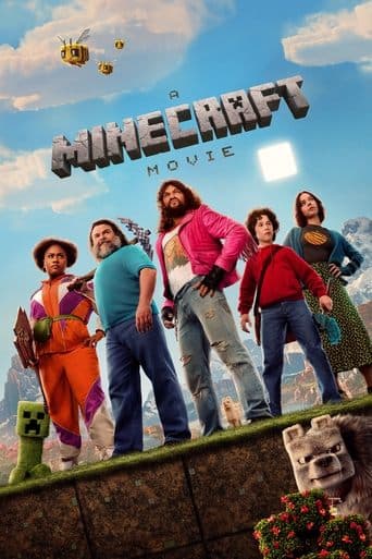 A Minecraft Movie poster